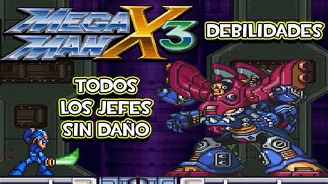 megaman x3 orden de jefes|Megaman X3 (SNES) .
